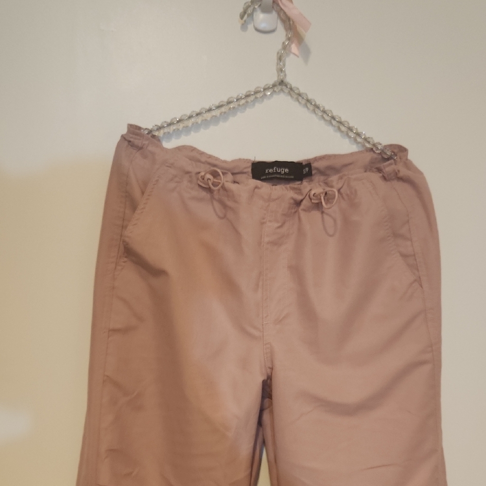 Refuge Light Pink Casual Pants